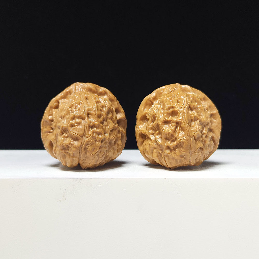 The "Concave-Base Pumpkin Block" Collector Pair | AA-Grade Collector Tier | 39.0mm x 42.0mm | SZ-AA-051627