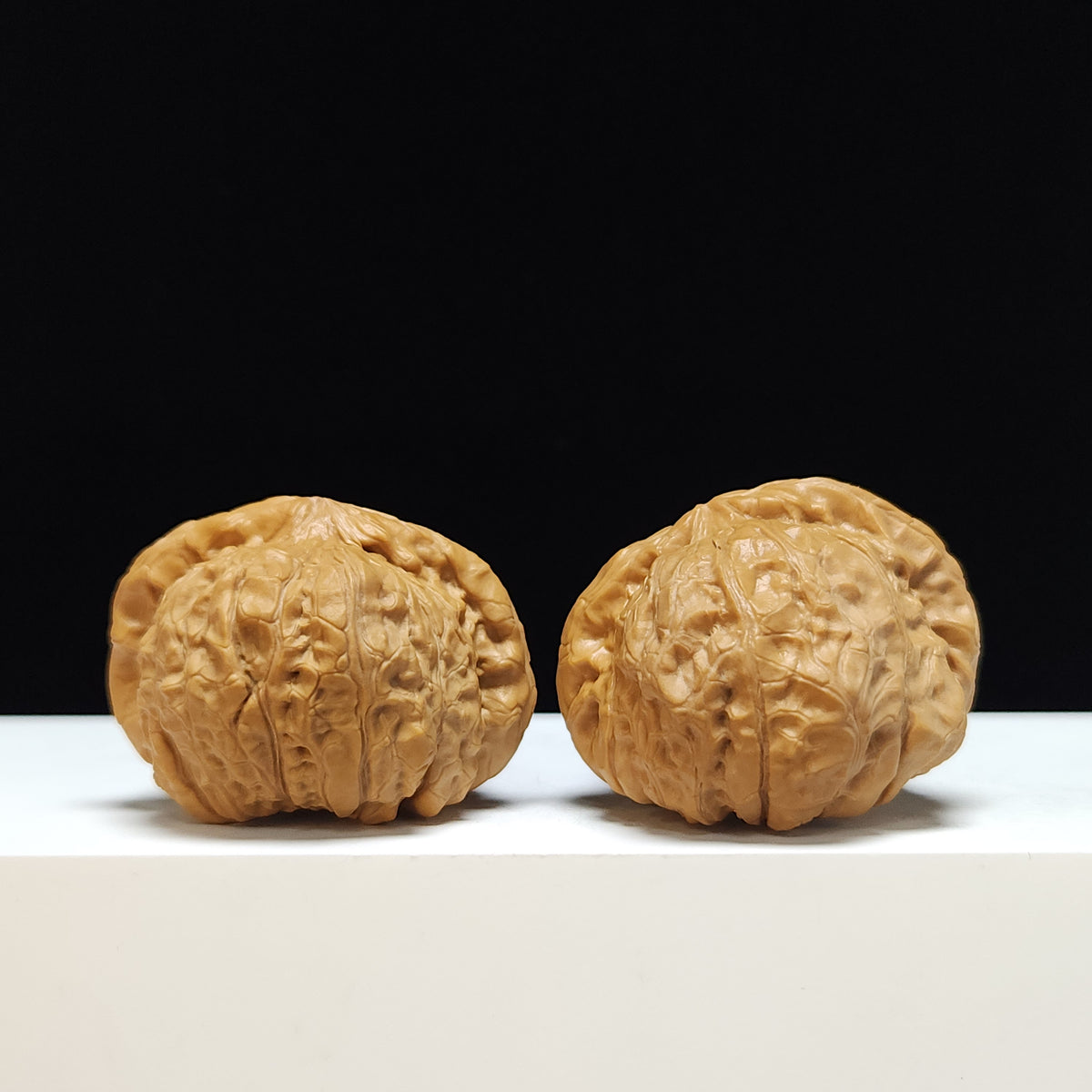 The "Pumpkin Cake" Nan Gua Bing Ultra-Squat Pair | SS-Grade Imperial Tier | 46.0mm x 46.0mm | SZ-SS-010352