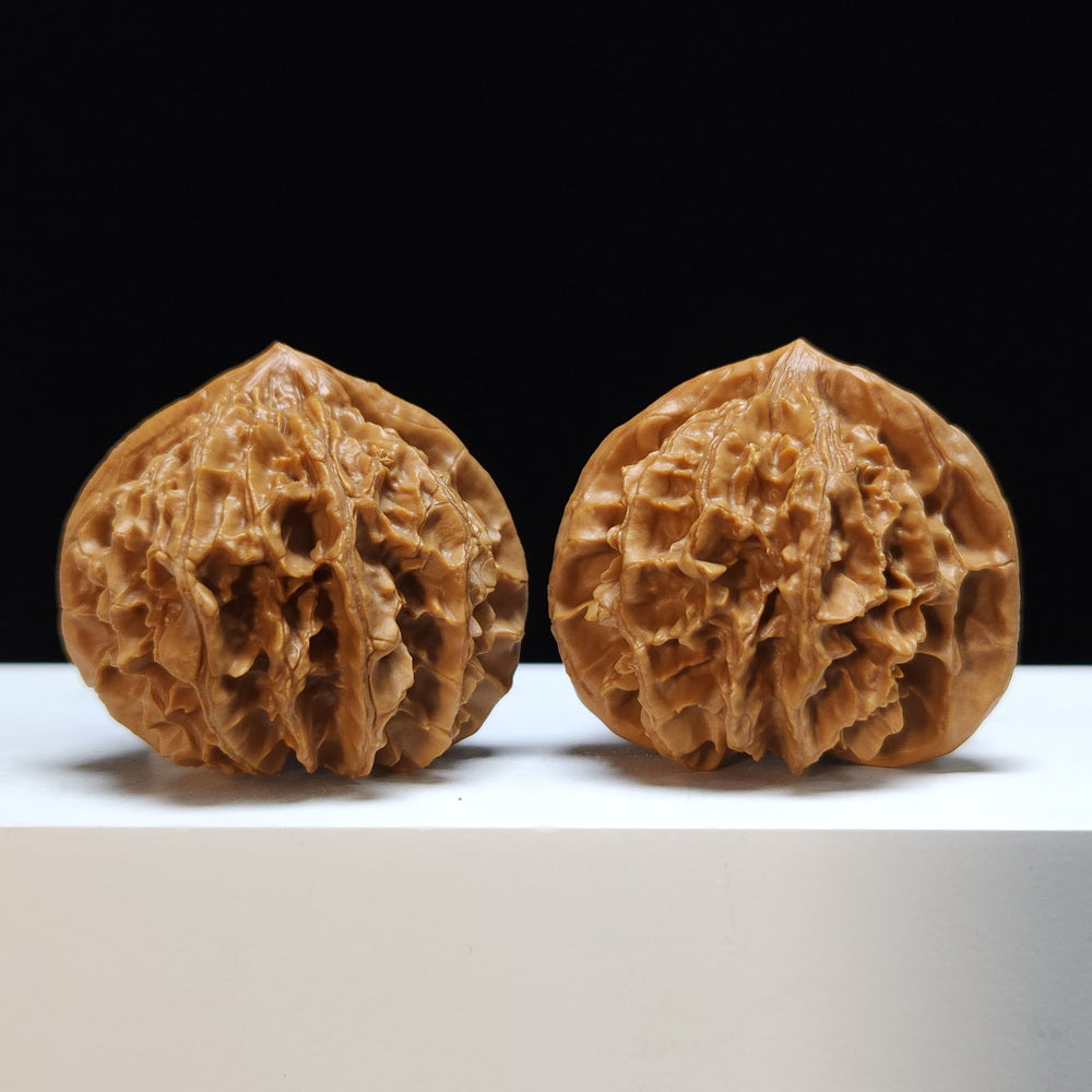 The "Shaanxi Lantern" (Shaanxi Denglong) Premium Symmetrical Collector's Pair | 46.0mm x 43.0mm | DL-S-001466