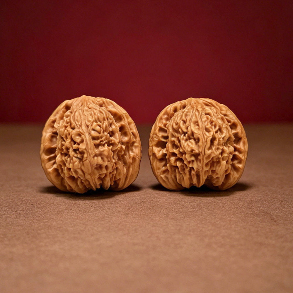The "Nanjiang Stone" (Nanjiang Shi) Collector's Symmetrical Pair | 38.0mm x 37.0mm | NJS-AA-011673