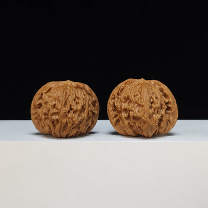 The "Millstone" Mo Pan Lion's Head Collector Pair | SS-Grade Masterpiece Tier | 43.0mm x 42.0mm | MP-SS-007482