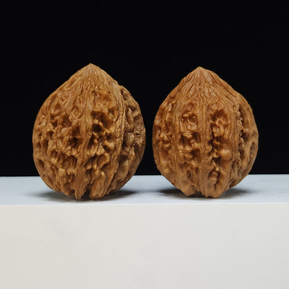 The "Dagu Stone" (Da Gu Shi) Premium Symmetrical Collector's Pair | 46.0mm x 44.0mm | JX-SS-002476