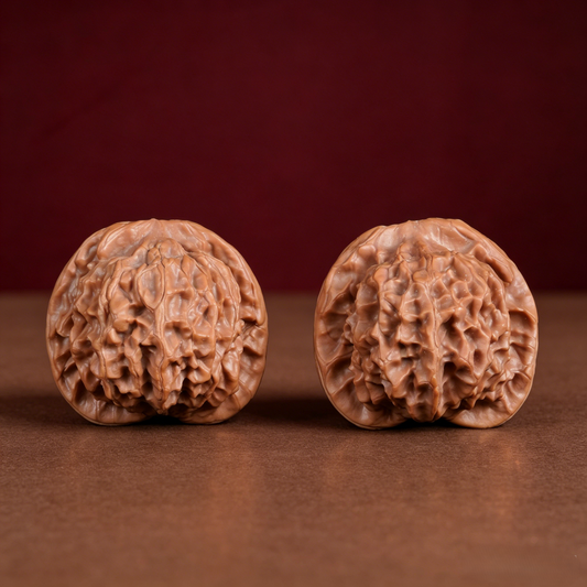 The "Noble Orb" (Symmetrical Prince Qin) A-Grade 1:1 Pair | 40.0mm (Length) x 40.0mm (Width) | QGZ-A-002019