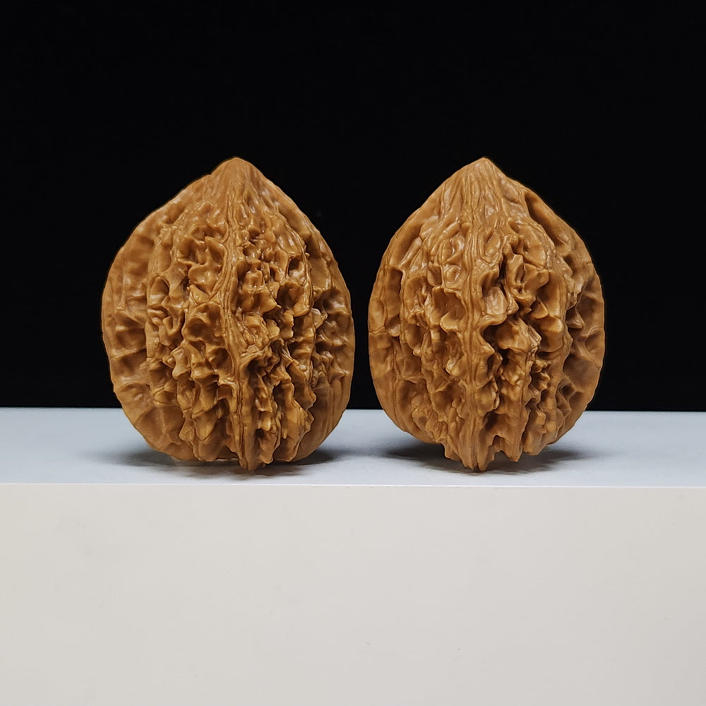 The "Beijing Heart" Beijing Ji Xin Masterpiece Pair | SS-Grade Masterpiece Tier | 44.0mm x 44.0mm | JX-SS-003483