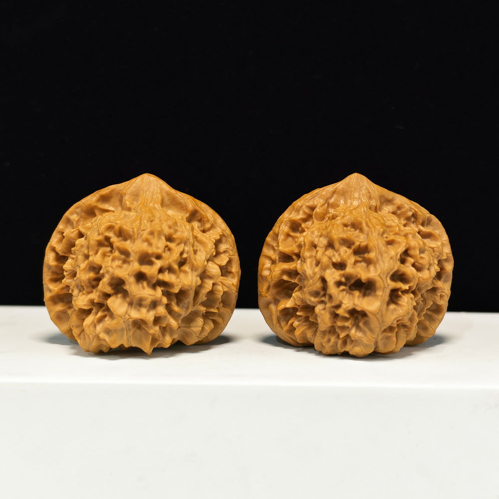 The "Low-Profile Grand Official's Hat" Guan Mao Sovereign Pair | Collector Grade | 47.0mm x 45.0mm | GM-S-005346