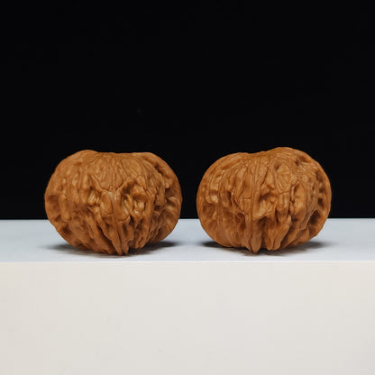 The "Millstone" Mo Pan Lion's Head Collector Pair | SS-Grade Masterpiece Tier | 44.0mm x 41.0mm | MP-SS-008484