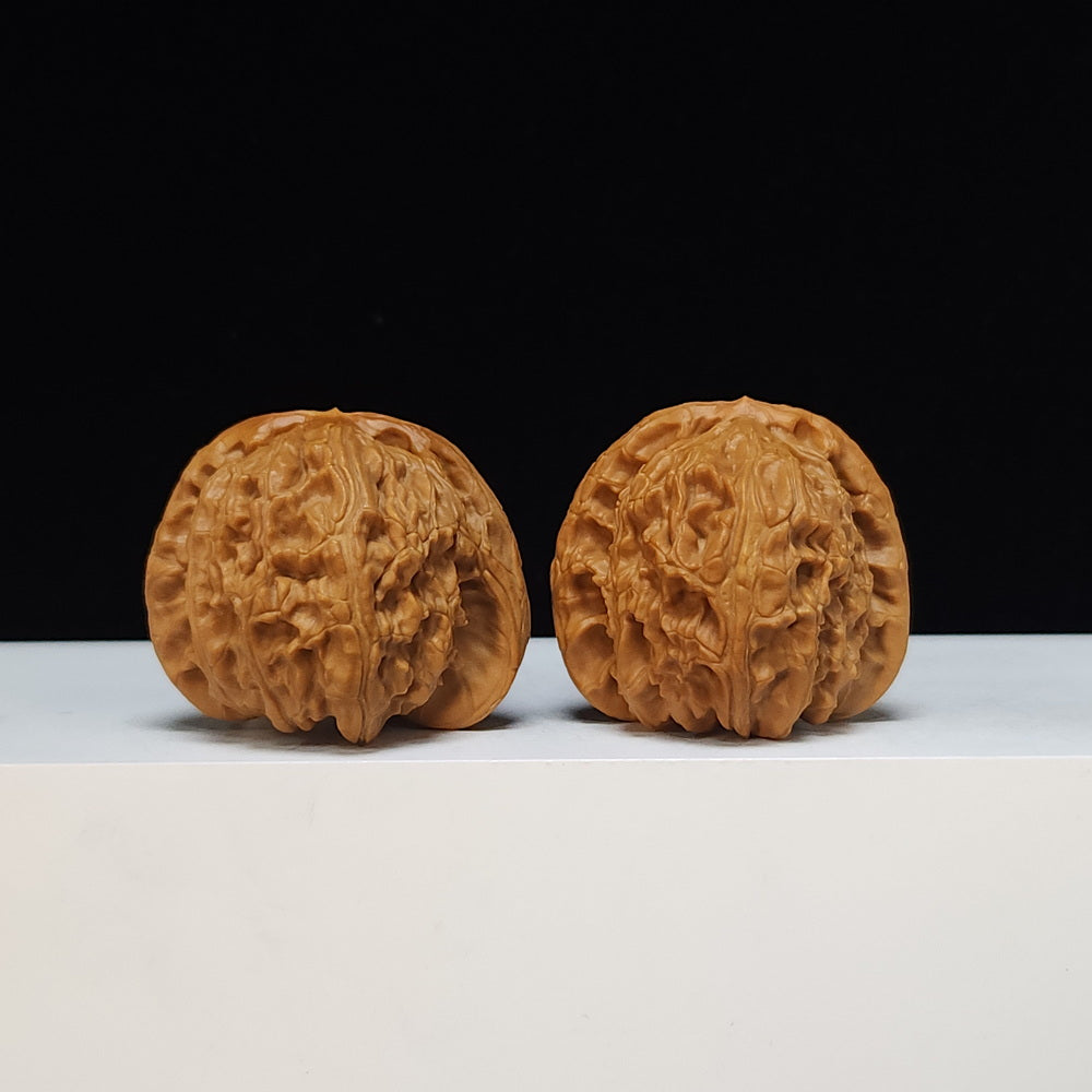 The White Lion Bai Shi Zi Collector Pair | S-Grade Investment Tier | 42.0mm x 42.0mm | BSZ-S-014497
