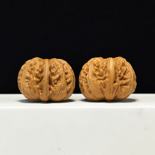 The "Pinggu Ingot" SS-Grade Broad Silhouette Collector Pair | Daily Hand Rotation & Premium Collection Option | 39.0mm x 43.0mm | PG-SS-002515