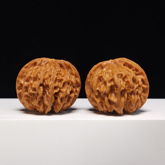 The "Sovereign’s Cap" (Tian Di Er Ye) SS-Grade Museum Pair | 46.0mm (Length) x 45.0mm (Width) | GM-SS-002079