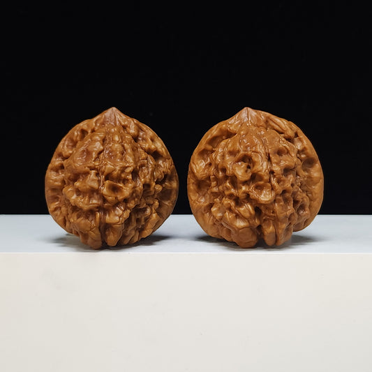 The "Dragon Tripod" SSS-Grade Vessel-Shaped Master Pair | Collector-Grade Hand Specimen & Asset Choice | 47.0mm x 48.0mm | GM-SSS-007824