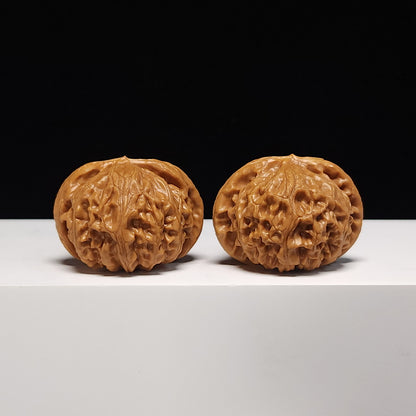 The "Palace Lantern" Lion's Head S-Grade Pair | Premium Collector Selection | 40.0mm (Width) x 38.0mm (Length) | SZ-S-013324