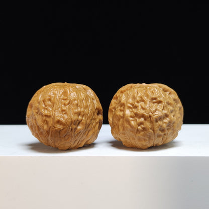 The "Little Pumpkin Squat" (Xiao Nan Gua Dun) Premium Symmetrical Pair | 40.0mm x 37.0mm | SZ-S-029448