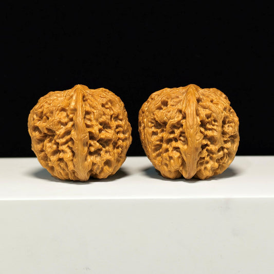 The "North China General's Shoulder" Jiang Jun Bang Ultimate Sovereign Pair | SSS-Grade Heirloom Investment | 46.0mm x 46.0mm | GM-SSS-001347