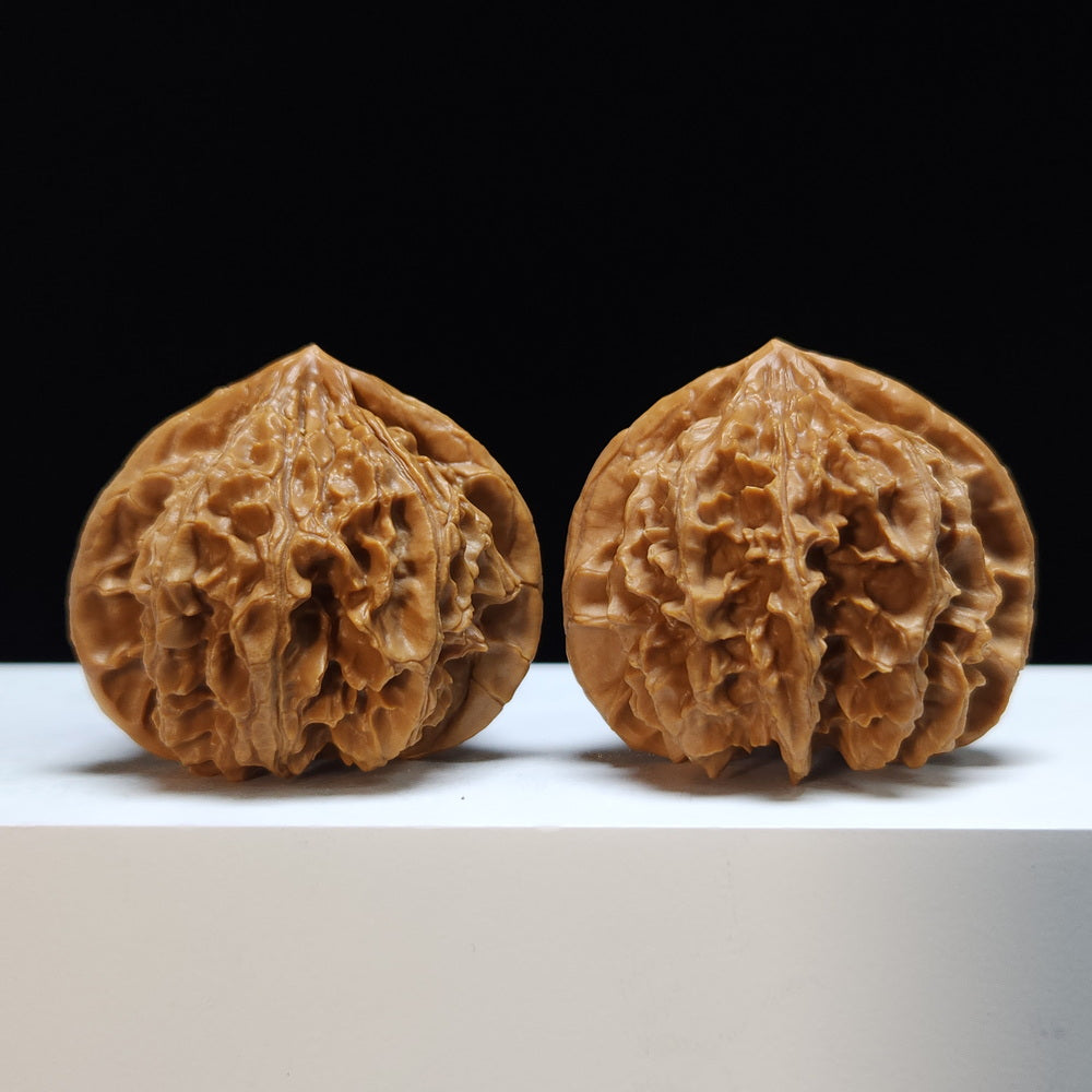 The "Shaanxi Lantern" (Shaanxi Denglong) Premium Symmetrical Collector's Pair | 46.0mm x 43.0mm | DL-S-001466