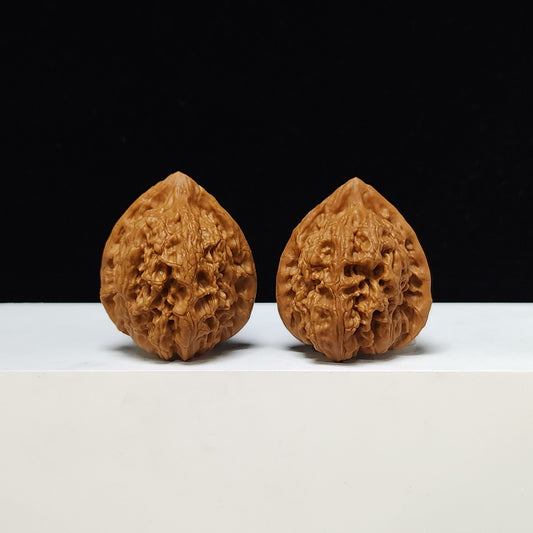 The "Steelyard Weight" (Chantuo) Gallery-Tier Symmetrical Masterpiece Pair | 38.0mm x 38.0mm | SZ-SSS-007813