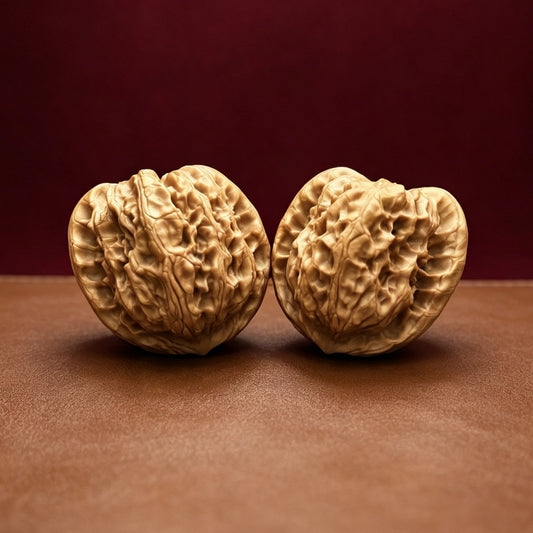 The "Wild Wolf Angel Wings" (Ye Lang Tian Shi Zhi Yi) Investment-Grade Symmetrical Pair | 40.0mm x 40.0mm | YX-E-114795