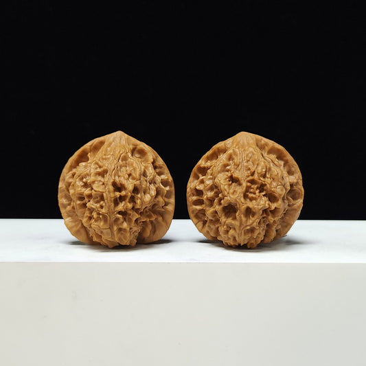 The "Grand Tripod" (Kun Ding Imperial Lion's Head) AA-Grade 1:1 Pair | 42.0mm (Length) x 40.0mm (Width) | KD-AA-001140