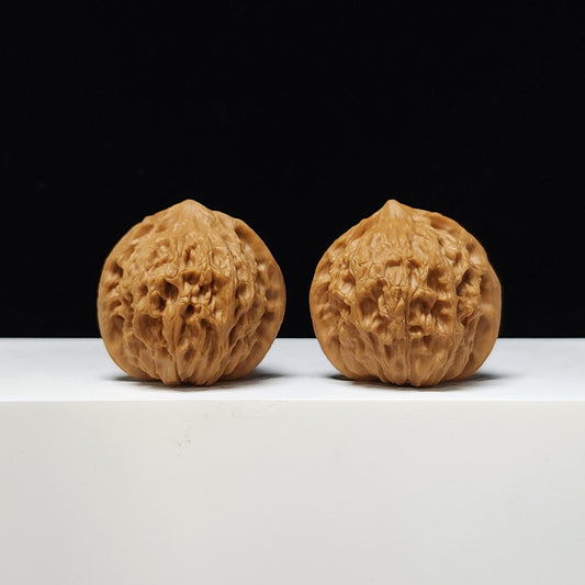 The "Philosopher’s Stone" (Scholar's Cap) AA-Grade Wide Pair | 41.0mm (Length) x 36.0mm (Width) | GZM-AA-001117