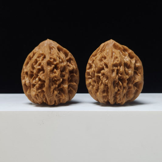 The "Sacred Heart" Beijing Heart Symmetrical Pair | 42.0mm x 40.0mm | JX-A-003097