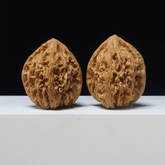 The "Sacred Heart" Beijing Heart Symmetrical Pair | 41.0mm x 41.0mm | JX-A-002096