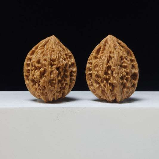 The "Sacred Heart" Beijing Heart Symmetrical Pair | 40.0mm x 38.0mm | JX-AA-007095