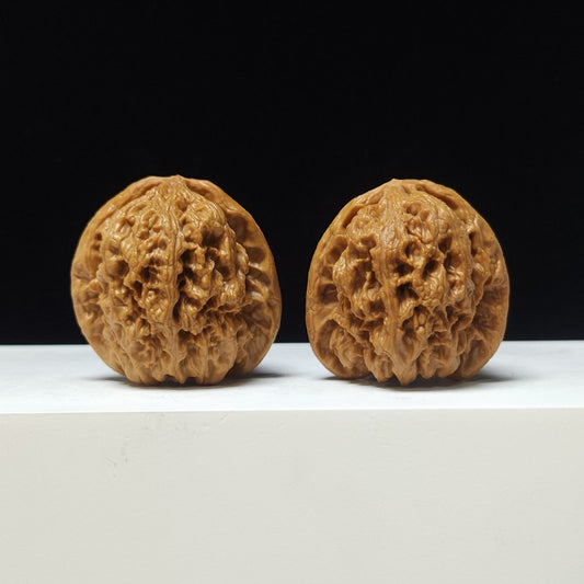 The "Iron General" (North China) A-Grade Wide-Profile Pair | 40.0mm (Length) x 36.0mm (Width) | GM-A-007091