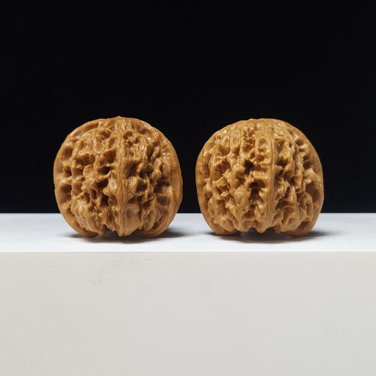 The "Centenarian's Vault" (Concave-Base 1:1 Lion's Head) AA-Grade Pair | 41.0mm x 41.0mm | SZ-AA-009161