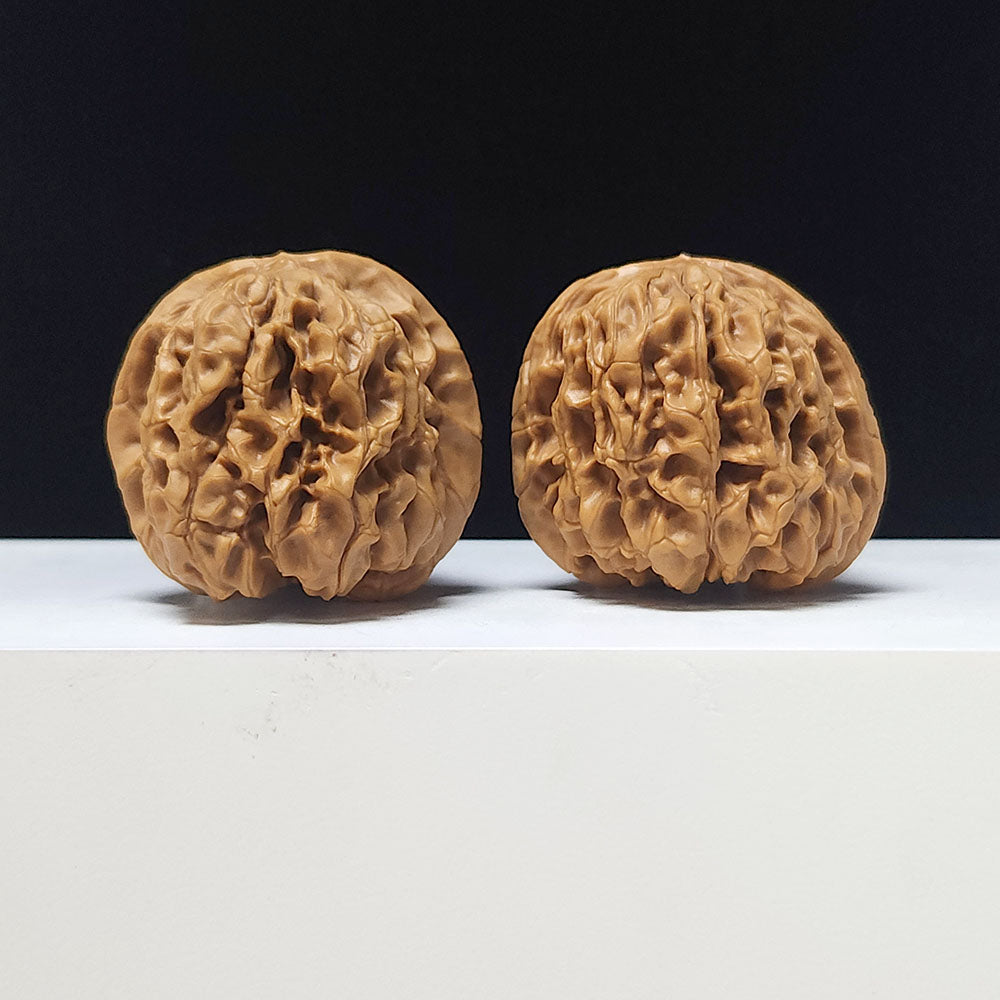 The "Hundred Beasts Lion Head" Collector Pair | AA-Grade Collector Tier | 44.0mm x 44.0mm | BS-AA-002639