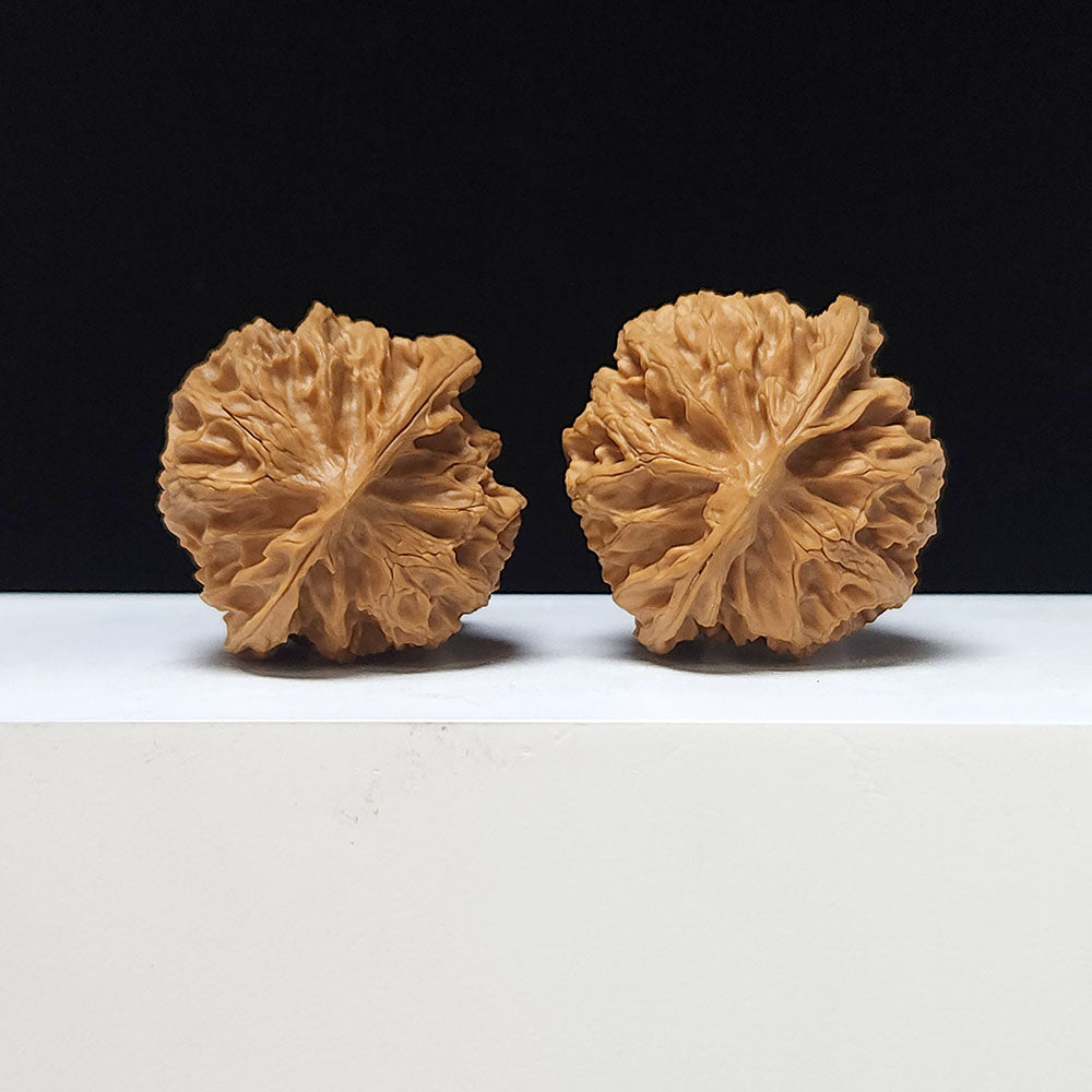 The "Hundred Beasts Lion Head" Collector Pair | AA-Grade Collector Tier | 43.0mm x 41.0mm | BS-AA-001638