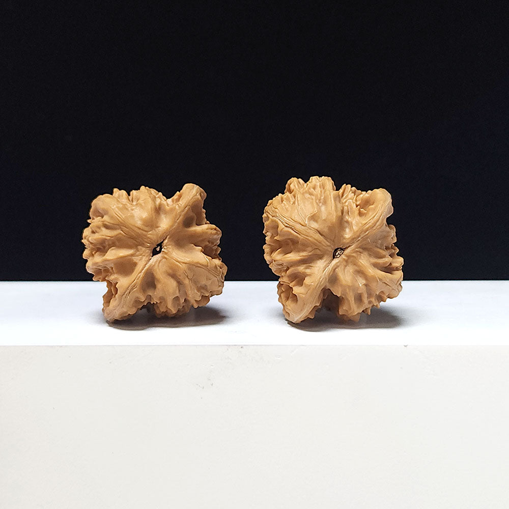 "Xia Yun Ling Peach Heart" Xia Yun Ling Tao Xin Wenwan Walnut Pair | 37.0mm x 36.0mm | SZ-AA-046614