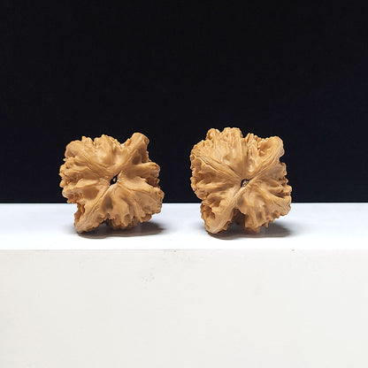 "Xia Yun Ling Peach Heart" Xia Yun Ling Tao Xin Wenwan Walnut Pair | 37.0mm x 36.0mm | SZ-AA-046614
