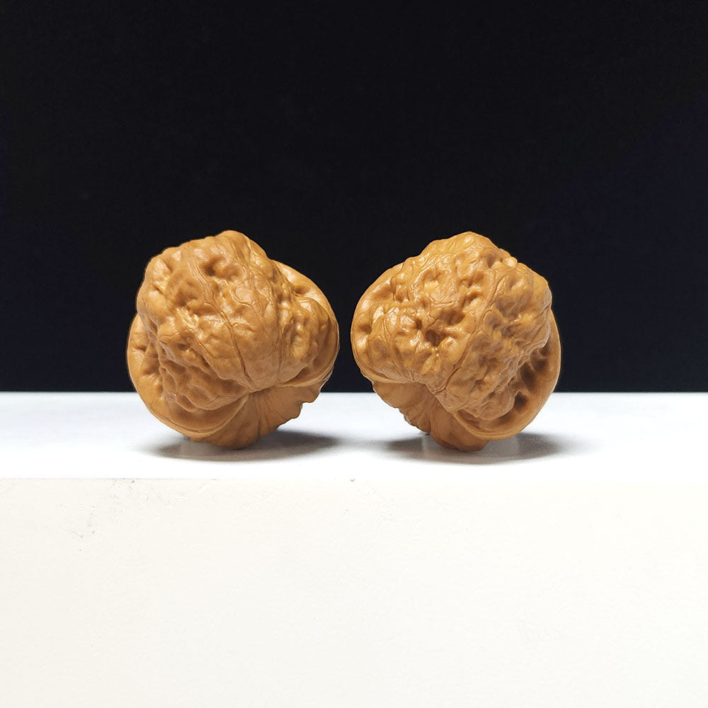 The "Ancient Toad Hand-Twister" Collector Pair | AA-Grade Collector Tier | 34.0mm x 37.0mm | SZ-AA-047616