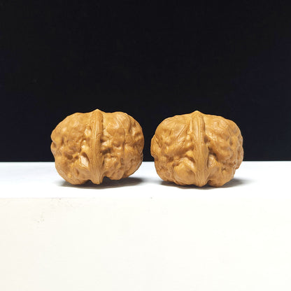 The "Ancient Toad Hand-Twister" Collector Pair | AA-Grade Collector Tier | 34.0mm x 37.0mm | SZ-AA-047616