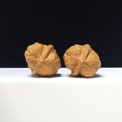 The "Ancient Toad Hand-Twister" Collector Pair | AA-Grade Collector Tier | 34.0mm x 37.0mm | SZ-AA-047616