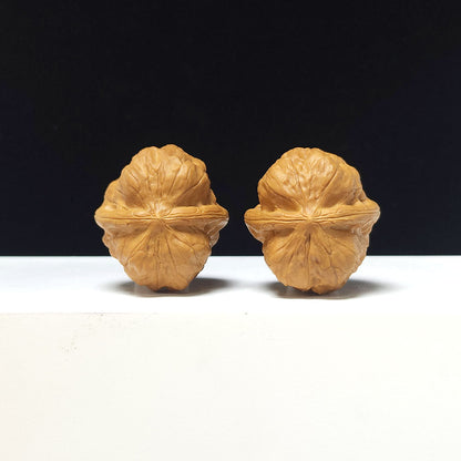 The "Ancient Toad Hand-Twister" Collector Pair | AA-Grade Collector Tier | 34.0mm x 37.0mm | SZ-AA-047616