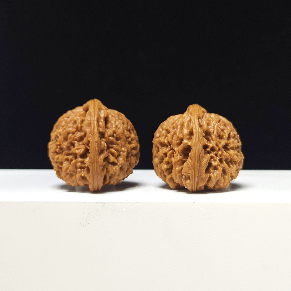 The "Triangle Concave-Base Nanjiangshi" Collector Pair | AA-Grade Collector Tier | 41.0mm x 39.0mm | NJS-AA-014676