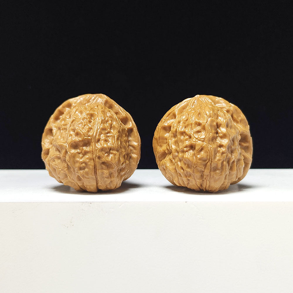 The "Concave-Base Pumpkin Block" Collector Pair | AA-Grade Collector Tier | 39.0mm x 42.0mm | SZ-AA-051627