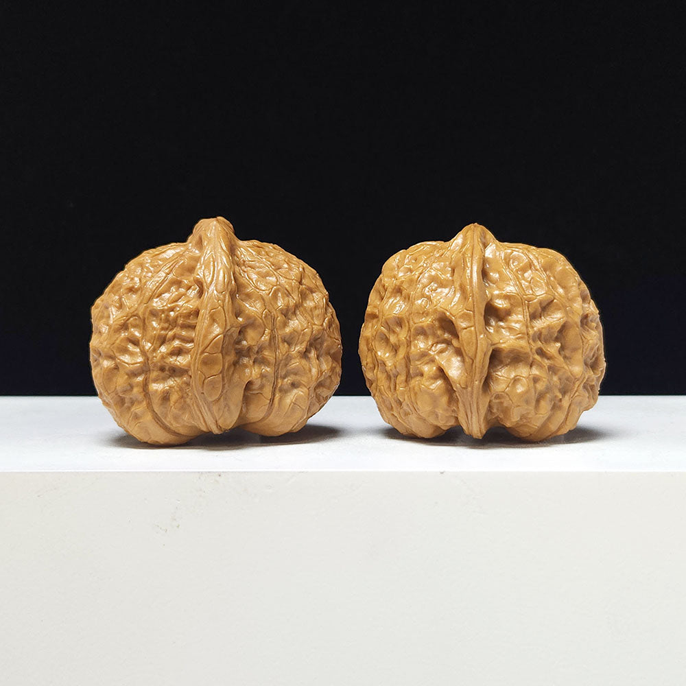 The "Concave-Base Pumpkin Block" Collector Pair | AA-Grade Collector Tier | 39.0mm x 42.0mm | SZ-AA-051627