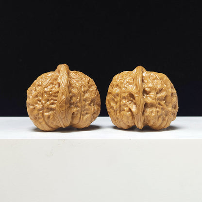 The "Concave-Base Pumpkin Block" Collector Pair | AA-Grade Collector Tier | 39.0mm x 42.0mm | SZ-AA-051627