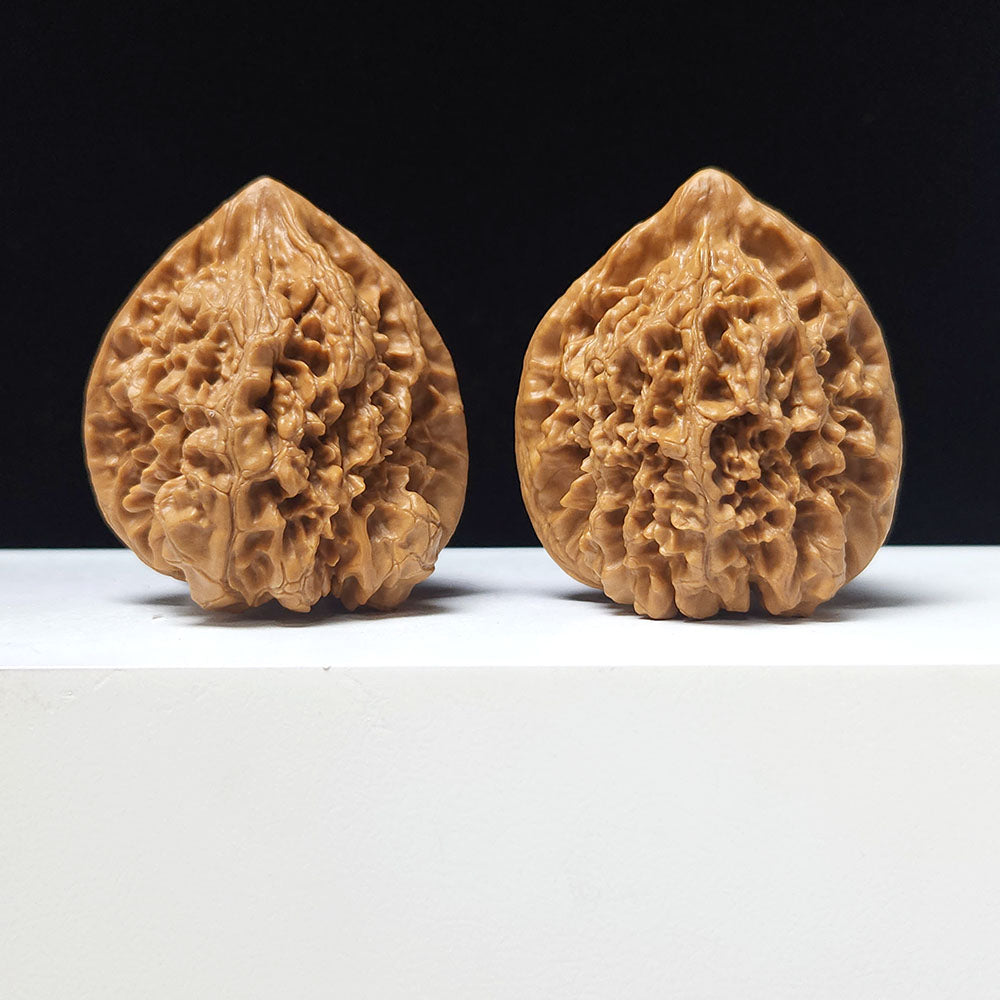 The "Concave-Base Grand Official's Hat" Ao Di Da Guan Mao Collector Pair | A-Grade Investment Tier | 46.0mm x 44.0mm | GM-A-029756