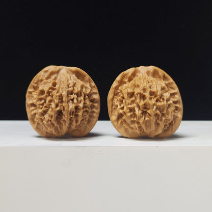 The "Noble Scholar" (Qin Gong Zi) Low-Profile Pair | 37.0mm x 34.0mm | QGZ-A-003035