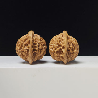 The "Noble Scholar" (Qin Gong Zi) Low-Profile Pair | 37.0mm x 34.0mm | QGZ-A-003035