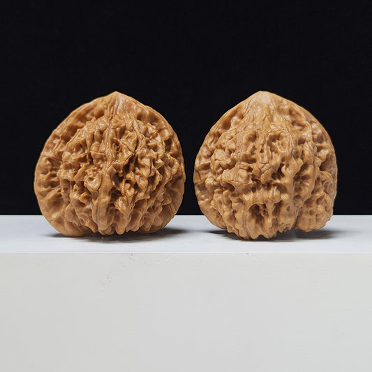 The "Grand Imperial Hat" (Da Guan Mao) Giant Titan Symmetrical Pair | Museum-Grade Holy Grail Oversized Collection | 48.0mm x 42.0mm | GM-A-001029