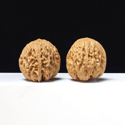 "Blizzard" Bao Xue Wenwan Walnut Pair | 40.0mm x 41.0mm | BX-A-004643