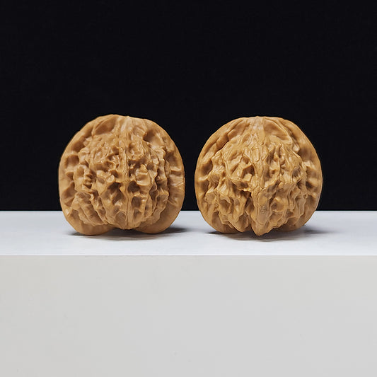 The "Noble Orb" (Symmetrical Prince Qin) A-Grade 1:1 Pair | 40.0mm (Length) x 40.0mm (Width) | QGZ-A-002019
