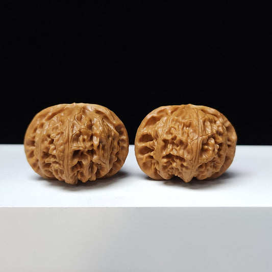 The "Palace Lantern" (Gong Deng) Imperial Symmetrical Masterpiece Pair | 42.0mm x 40.0mm | SZ-S-027443