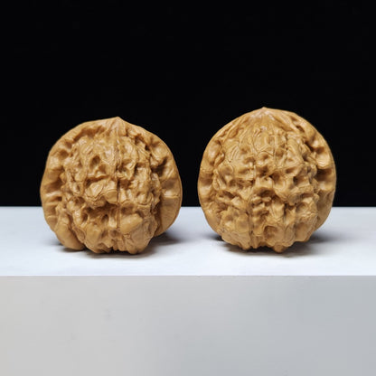 The "Dragon Tripod" (Long Ding) Imperial Exhibition-Grade Symmetrical Pair | 44.0mm x 44.0mm | GM-S-007440