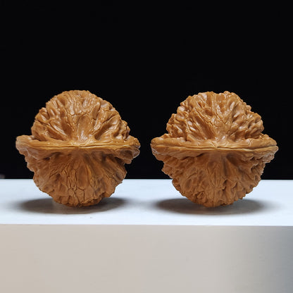 The "Palace Lantern" S‑Grade Elegant Silhouette Pair | Graceful Ornate Wenwan Collectible | 44.0mm x 41.0mm | SZ‑S‑032463