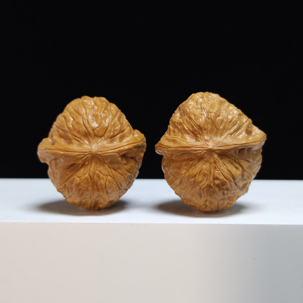 The "Little Pumpkin Squat" (Xiao Nan Gua Dun) Premium Symmetrical Pair | 40.0mm x 37.0mm | SZ-S-029448