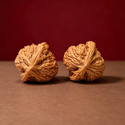 The "Nanjiang Stone" (Nanjiang Shi) Collector's Symmetrical Pair | 38.0mm x 37.0mm | NJS-AA-011673